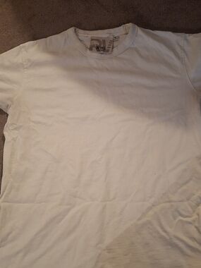 rebels White Short Sleeve Crew Neck T-Shirt